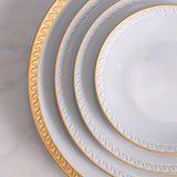 Neptune Dessert Plate - Gold