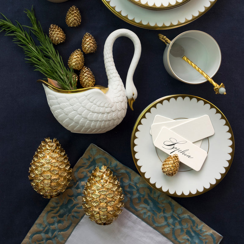 Swan Bowl - Medium - White