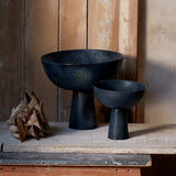 Terra Bowl on Stand - Small - Aged Iron