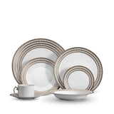 Perlée Dinnerware Set - Platinum