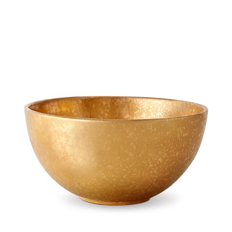 Large Alchimie Bowl in Gold by L'OBJET