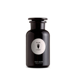 Apothecary Rose Noire Bath Salt in black glass bottle - Fragrant, uplifting and calming bath soak