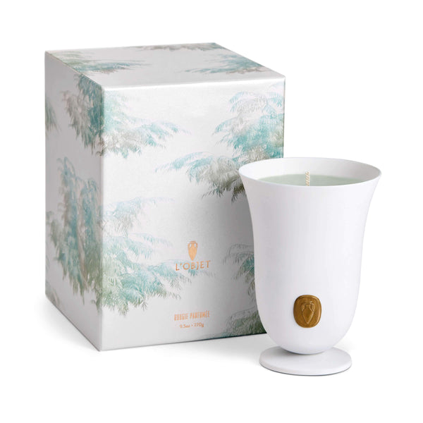 Bois Vert Candle by L'OBJET - Exemplary Workmanship with Hand-Crafted Porcelain