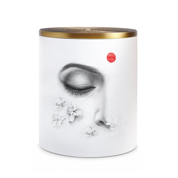 Parfums de Voyage Jasmin d'Inde No.6 3-Wick Candle - Aromatic Expressions from Natural Oils and Essences