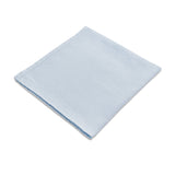 Light Blue Linen Sateen Napkins - Hand-Crafted Linen Woven Textile - Luxurious & Intricate Soft Sateen Napkins