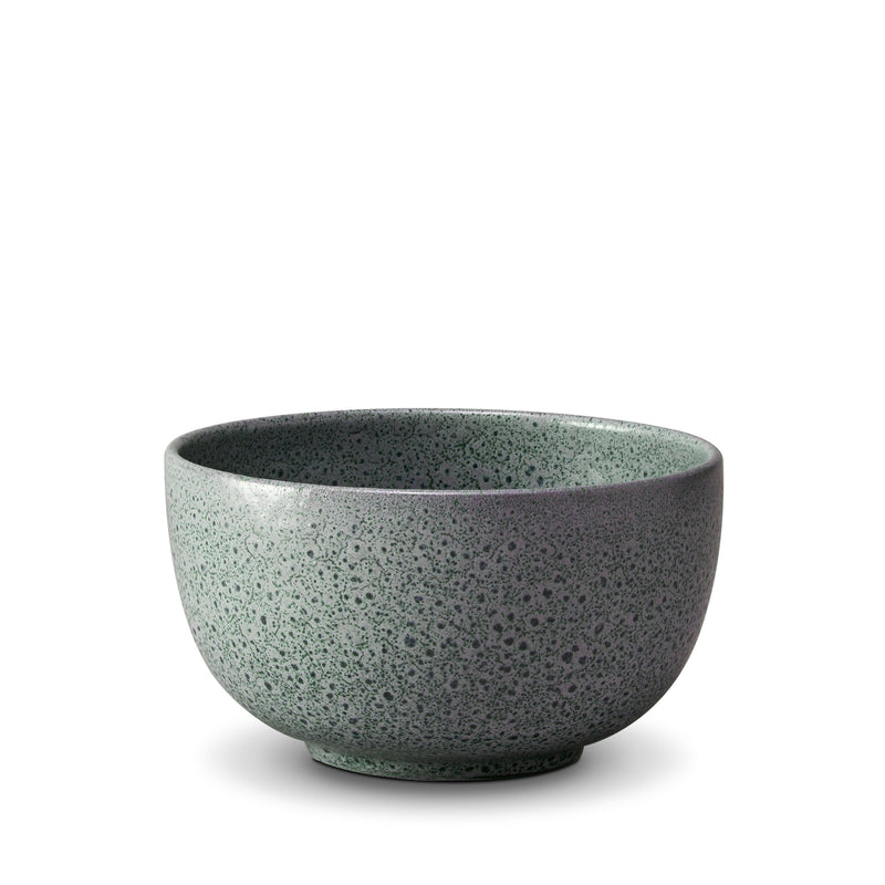 Medium Terra Cereal Bowl in Seafoam by L'OBJET - Hand-Crafted from Porcelain and Glazed Meticulously - Organic Shape