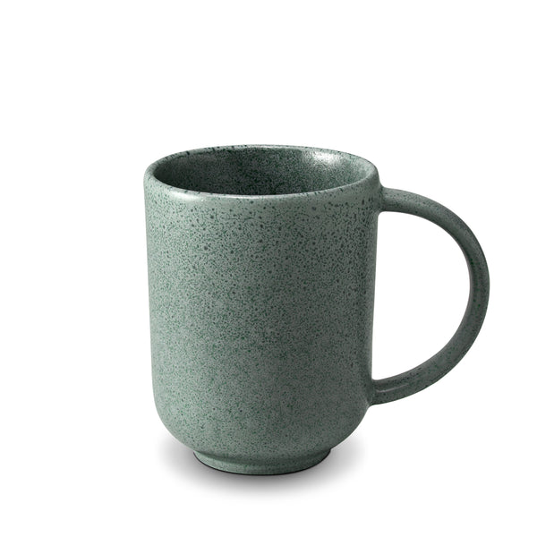 Terra Mug in Seafoam by L'OBJET - Hand-Crafted from Porcelain and Glazed Meticulously - Organic Shape