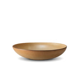 Terra Soup Plate in Leather by L'OBJET - Hand-Crafted from Porcelain and Glazed Meticulously - Organic Shape