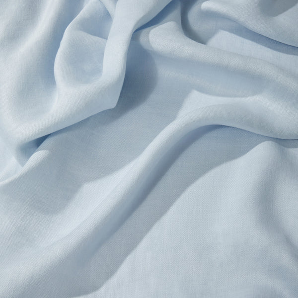 Linen Sateen Tablecloth - Light Blue