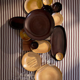 Terra Dessert Plate - Leather